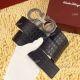 AAA Replica Ferragamo Logo Leather Belt - Black&Gold Buckle (2)_th.jpg